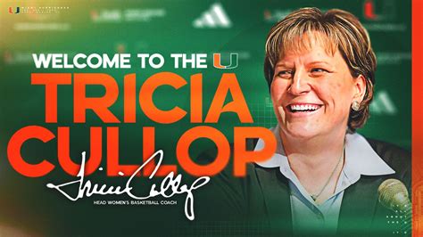 University of Miami Hires Tricia Cullop as Head Women’s .
